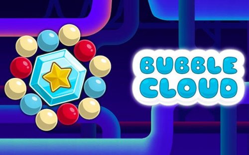 Bubble Cloud: Spinning Bubble precision fighter Puzzle Game