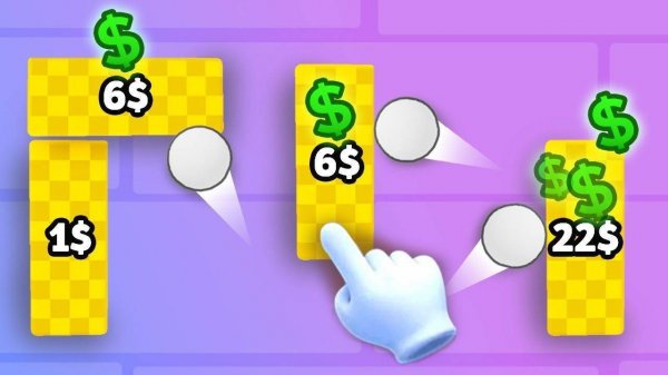 Money Ping Pong: Idle Block Puzzle Game - Puzzle Game