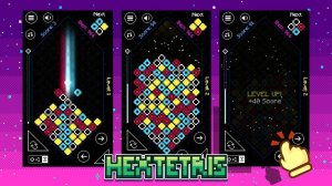 Hextetris: Hexagon Puzzle Game