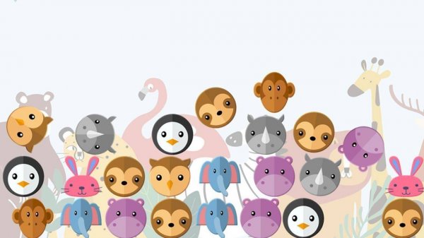 Count The Animals - Online Puzzle Game for Kids