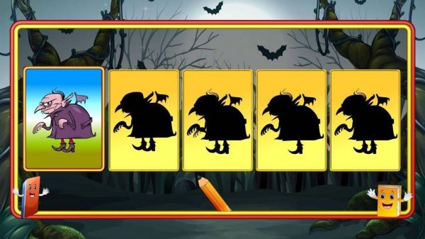 Shadow Match Halloween: Kids Puzzle Game Online - Puzzle Game