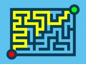 Maze & Labyrinth Logic Puzzle Online