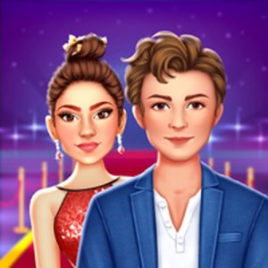Celebrity Couple Red Carpet Fashion Dress Up Game