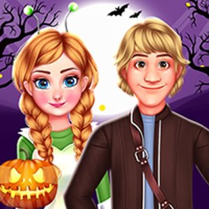 Royal Couple Halloween Party Dress-Up Game