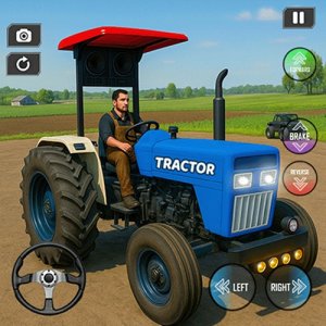 Tractor Parking and Driving Online Game