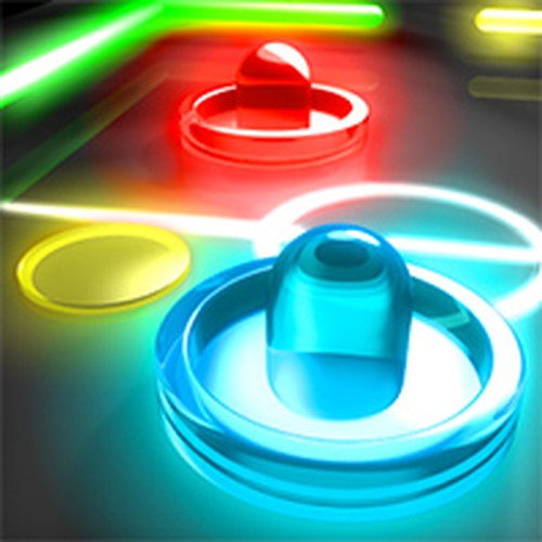 Neon Hockey Online Game