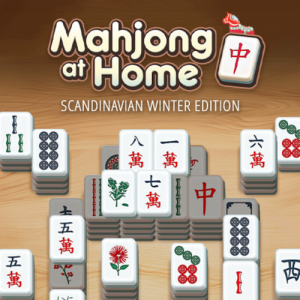 Mahjong At Home - Scandinavian Winter Edition Online Puzzle Game