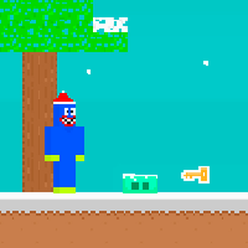 Noob Huggy Winter Online Skill Game