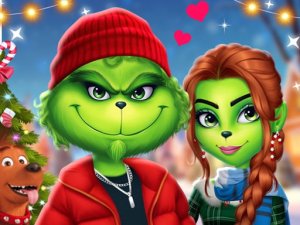 Holiday Dress Up Couple Game