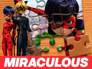 Miraculous Ladybug & Cat Noir Jigsaw Puzzle Online Game