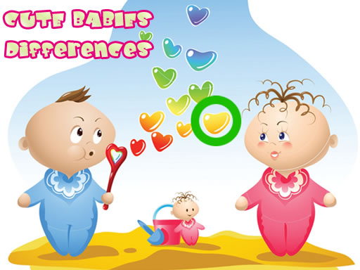 Cute Babies Differences Online Game