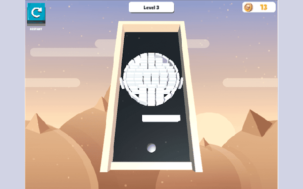 Ball Domino Impact - Online Domino Puzzle Game