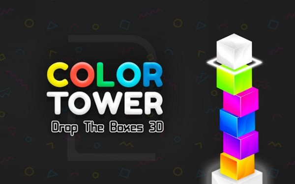 Color Tower 2 - Drop The Boxes 3D Arcade Game
