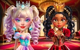 Gemstone Glam Princess Styling Game