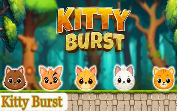 Kitty Burst Puzzle Game