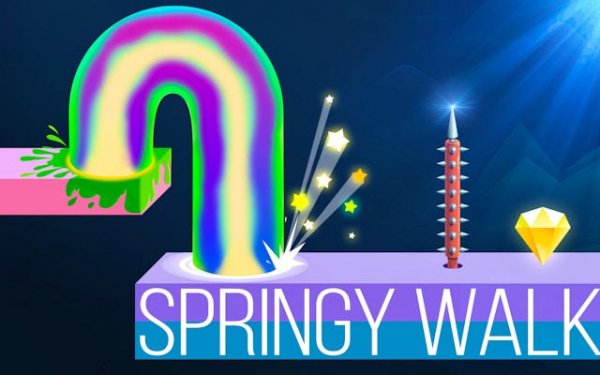 Springy Walk: Slinky Adventure