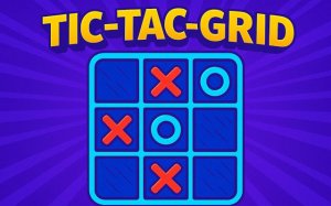Tic-Tac-Grid Online: Classic X and O Puzzle Game