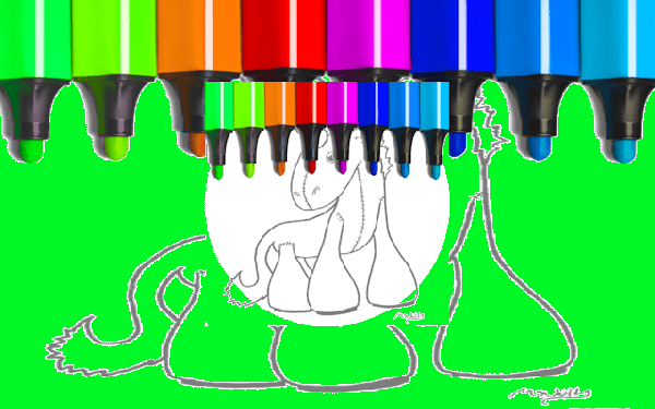 Fantasy Creature Coloring Studio