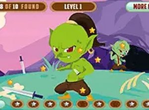 Troll Battle Hidden Object Puzzle Game