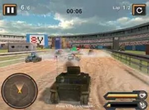 Tank Battle Blitz Racing Game