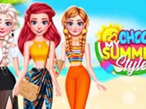 Choose My Summer Style Dress-Up Game Online Dress-Up Game