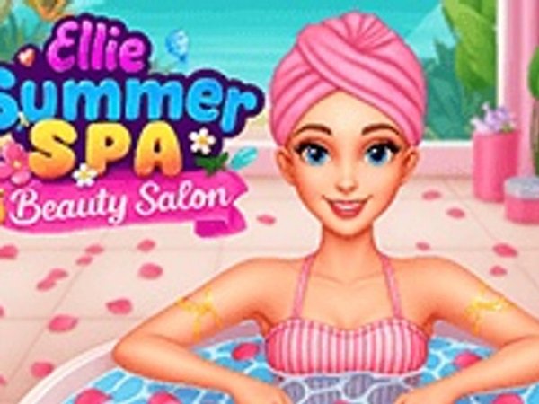 Ellie Summer Spa And Beauty Salon Online Dress Up Game