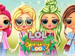 LOL Surprise Fresh Spring Look Dress Up Game