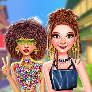 Celebrity AfroPunk Street Style Dress Up Game - Fashion Game