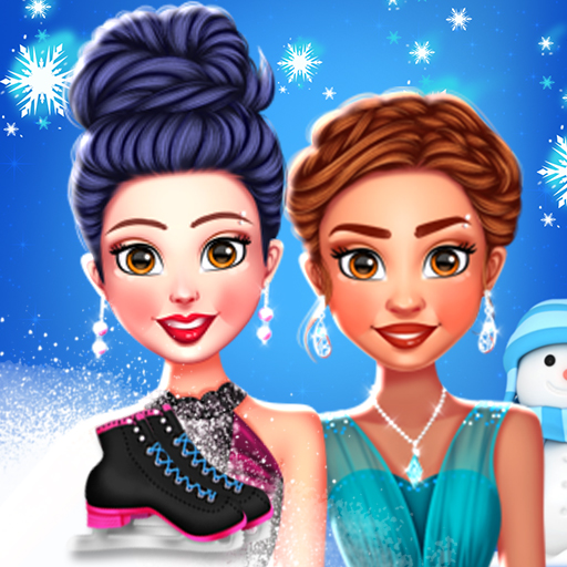 Princess Winter Ice Skating Outfits Dress Up Game - Dress Up Game