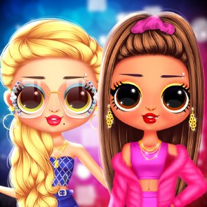 LOL Surprise Insta Party Divas Makeover Dress Up Game