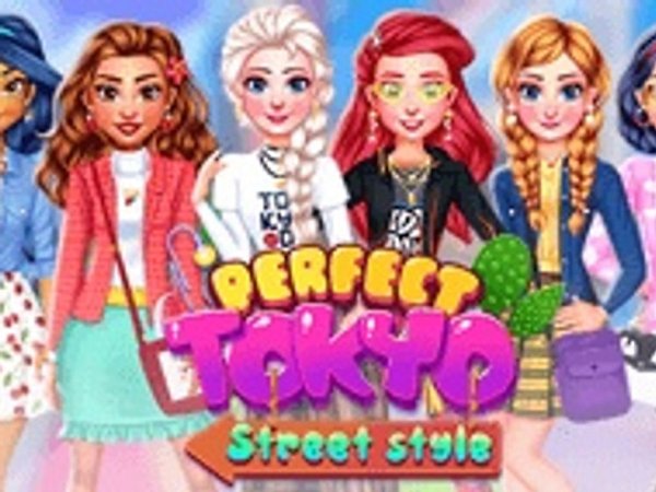 Perfect Tokyo Street Style Dress Up Online Game Fashion Game