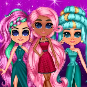 Adorable Girls Valentino Fashion Makeover Online Dress Up Game