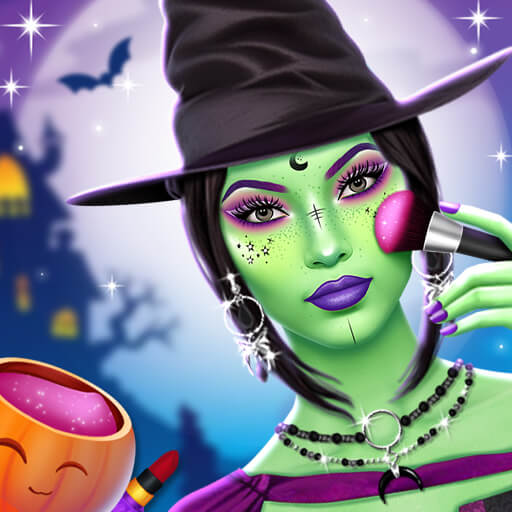 Spooky Halloween Makeover Online Game Dress Up Game