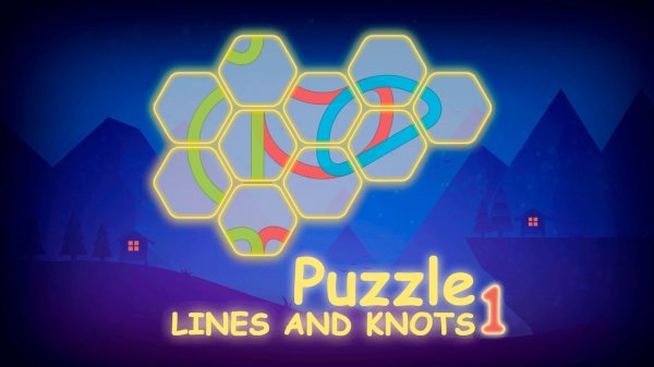 Puzzle Lines and Knots 1 Puzzle Game - Logic Puzzle Game