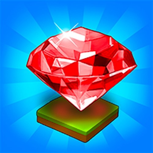 Merge the Gems Puzzle Game