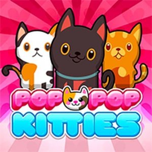 Pop-Pop Kitties Online Puzzle Game